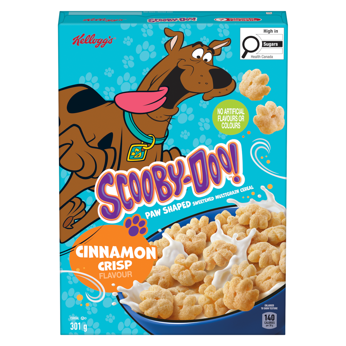 Kellogg's Scooby-Doo! Cereal Cinnamon Crisp Flavour