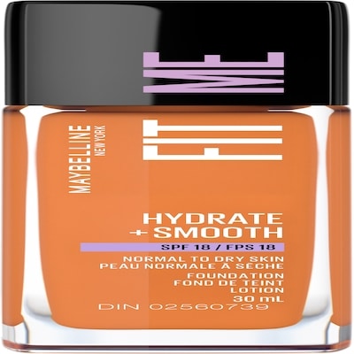 Maybelline Fit Me Hydrate + Smooth Foundation SPF 18, Porcelain Coconut 30 ml, $48.30/100ml