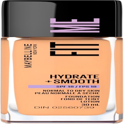 Maybelline Fit Me Hydrate + Smooth Fond De Teint FPS 26 Buff Naturel 30 ml, 48,30 $/100ml