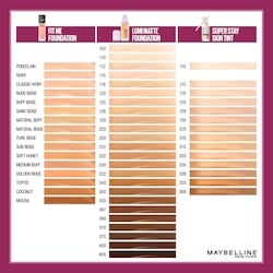 Maybelline Fit Me Hydrate + Smooth Foundation SPF 18, Porcelain