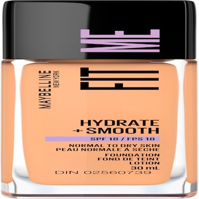 Maybelline Fit Me Hydrate + Smooth Foundation SPF 18, Porcelain Pure Beige 30 ml, $48.30/100ml
