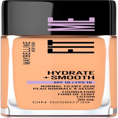 Maybelline Fit Me Hydrate + Smooth Fond De Teint FPS 27 Beige Pur 30 ml, 48,30 $/100ml