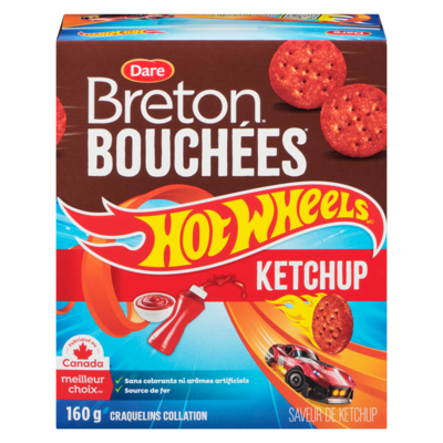 Dare Craquelins collation saveur de ketchup 160 g, 1,56 $/100g