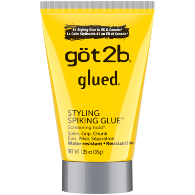  Gel stylisant Glued, colle mèches hérissés résistante à l’eau 35 g, 12,83 $/100g