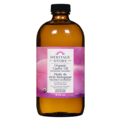 HERITAGE STORE Organic Castor Oil 473 ml, $6.76/100ml