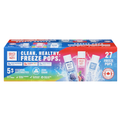Biosteel Freeze Pops 27x150.0 ml, $0.39/100ml