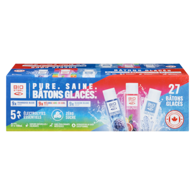 Biosteel Bâtons glacés 27x150.0 ml, 0,39 $/100ml