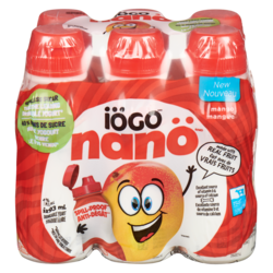IOGO Drinkable Yogurt, Mango, 6 Pack 558 ml, $0.72/100ml