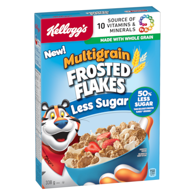 Frosted Flakes Cereal Multigrain Less Sugar