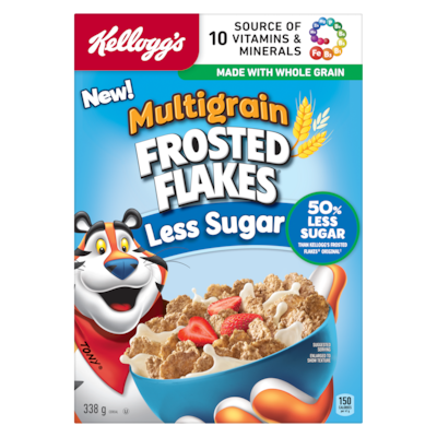 Frosted Flakes Cereal Multigrain Less Sugar