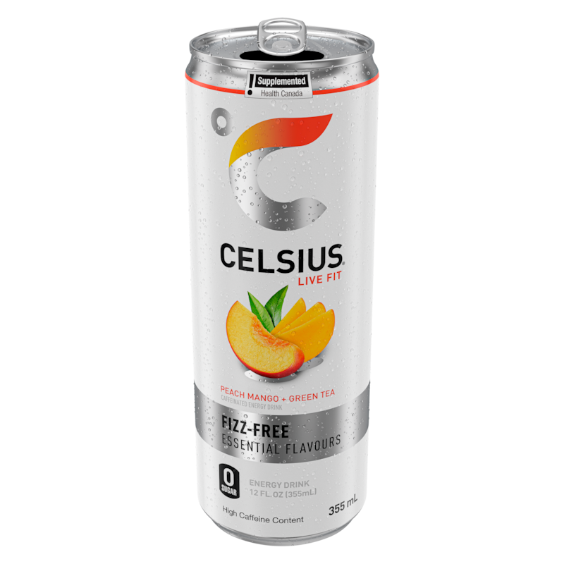 Energy Drink Zero Sugar, Green Tea Peach