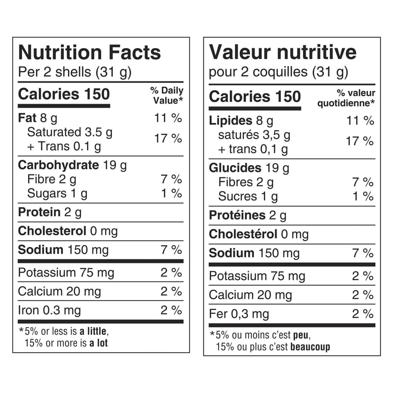 Spicy Jalapeno Cheddar Stand 'N Stuff Crunchy Taco Shells