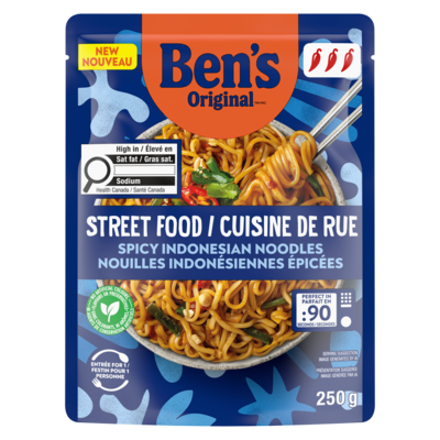 Bens Original Street Food Spicy Indonesian Noodles 250 g, $2.20/100g