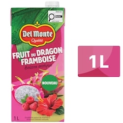 Del Monte Fruit du dragon framboise boisson exotique 1 l, 0,23 $/100ml