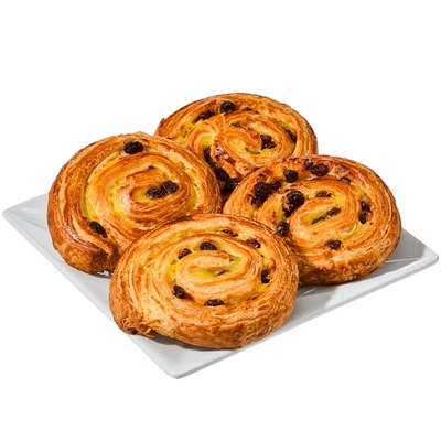 Raisin Swirl Buns, 4-Pack