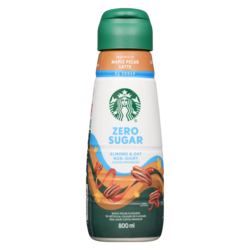 Starbucks Zero Sugar Almond and Oat Non-Dairy Coffee Enhancer, Maple Pecan 800 ml, $0.88/100ml