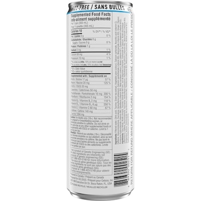 Boisson énergisante pétillante Blue Razz Lemonade