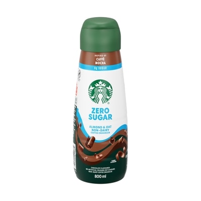 Starbucks Non-Dairy Zero Sugar Coffee Enhancer Almond & Oat, Cafè Mocha 800 ml, $1.00/100ml