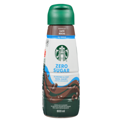 Starbucks Non-Dairy Zero Sugar Coffee Enhancer Almond & Oat, Cafè Mocha 800 ml, $1.12/100ml
