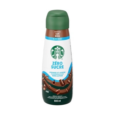 Starbucks Rehausseur café Moka ZÉRO SUCRE non laitier 800 ml, 1,12 $/100ml