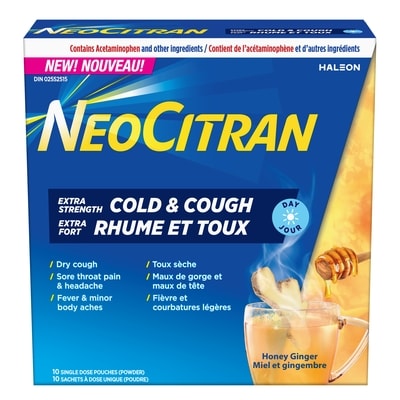 NeoCitran Extra Strength Cold & Cough (Powder), 10ct 10 ea, $1.70/1ea