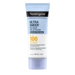 Neutrogena Ultra Sheer Face & Body Lotion SPF 100 88 ml, $16.81/100ml