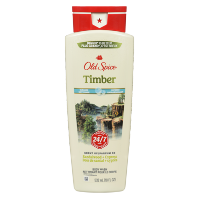 Old Spice Body Wash, Sandalwood and Cypress 532 ml, $2.07/100ml