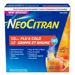 NeoCitran Ultra Strength Flu & Cold (Powder) 10 ea, $1.30/1ea
