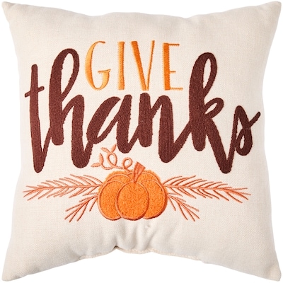 null Coussin « Give Thanks » 1 ea, 19,00 $/1ch