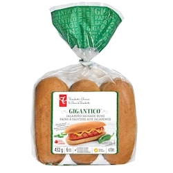 le Choix du Président Pain à saucisse aux jalapeño Gigantico 432 g, 0,93 $/100g