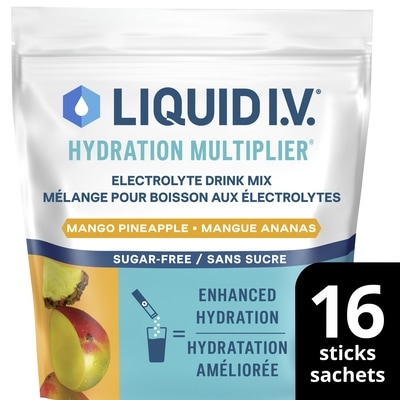 Liquid I.V Hydration Multiplier Electrolyte Drink Mix for Everyday 16 ea, $2.50/1ea