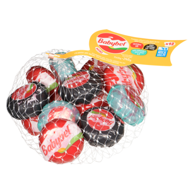 Babybel Mini portions de fromage assortiment, paquet de 12 240 g, 5,00 $/100g