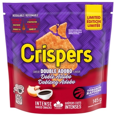 Christie CRISPERS, craquelins à saveur de double adobo 145 g, 3,10 $/100g