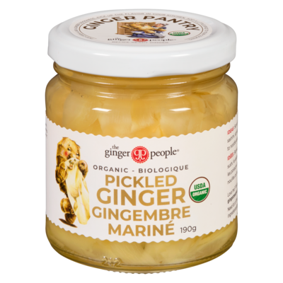 The Ginger People Gingembre mariné biologique 190 g, 2,26 $/100g