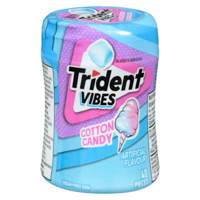 TRIDENT Sugar-Free Gum Cotton Candy 40 ea, $0.12/1ea
