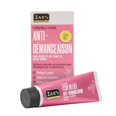 Zax’s Original Crème anti-demangeaison extra fort 25 g, 107,96 $/100g