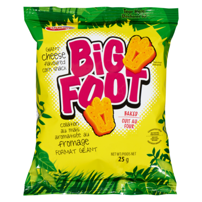 Holiday Giant Cheese Flavoured Corn Snack 25 g, $5.96/100g