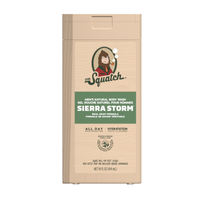 DR.Squatch Non-Exfoliating Body Wash, Sierra Storm 414 ml, $4.47/100ml