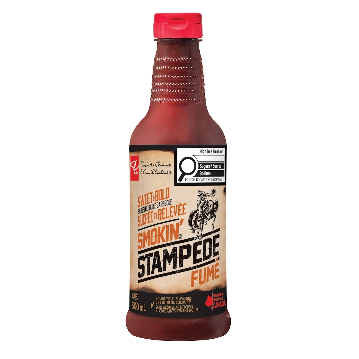 President's Choice Smokin' Stampede Beer & Chipotle Barbecue Sauce