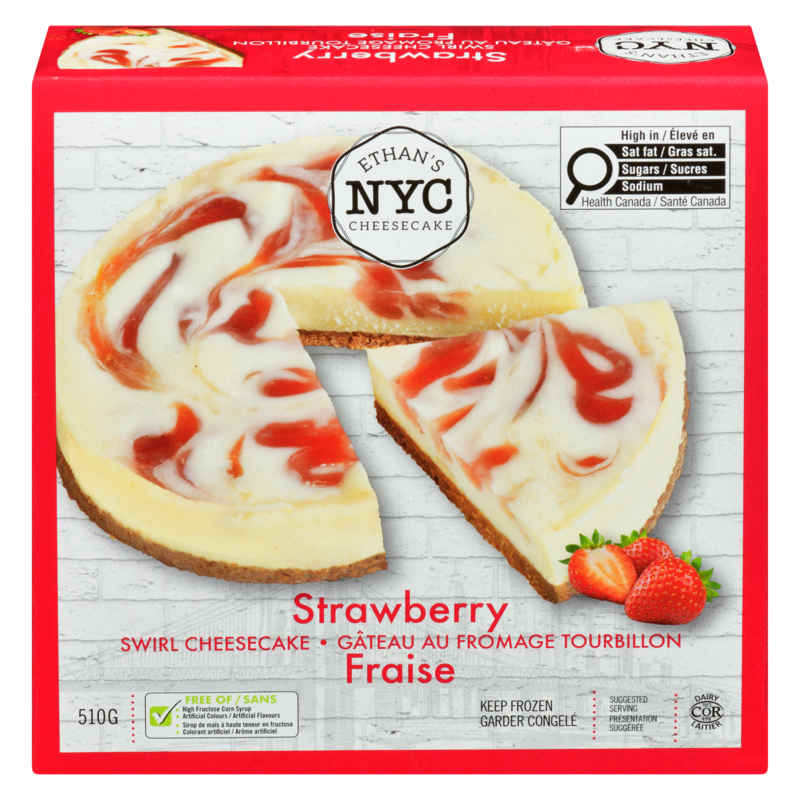 Ethan's Swirl Cheesecake Strawberry