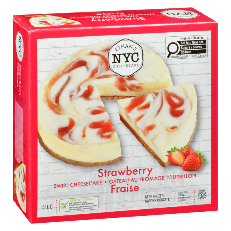 Ethan's Swirl Cheesecake Strawberry
