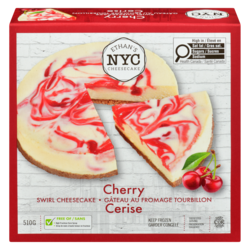 Ethan's NYC Swirl Cheesecake, Cherry
