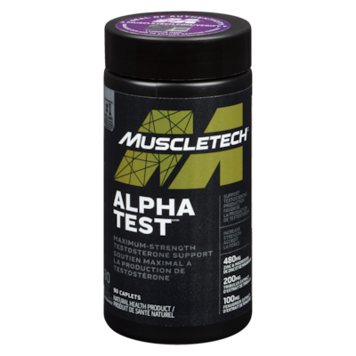 Muscletech Alphatest 90 ea, $0.42/1ea
