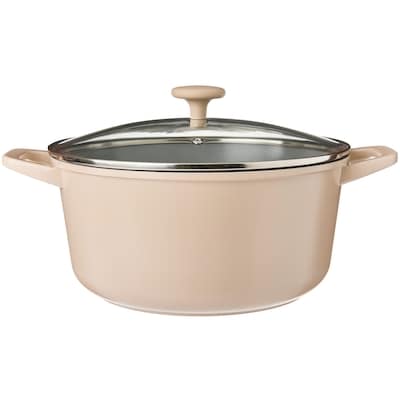 CeraWare Ceramic Non-Stick Cast Aluminum Dutch Oven - 6 qt