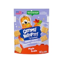 Nestlé Craquelins NutriP’tit érable, 3 ans et plus 142 g, 4,22 $/100g