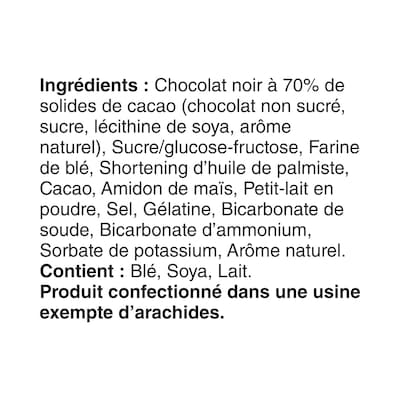 Biscuits Whippet Chocolat Noir