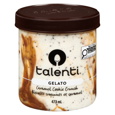 Talenti Gelato, Caramel Cookie Crunch 473 ml, $1.58/100ml