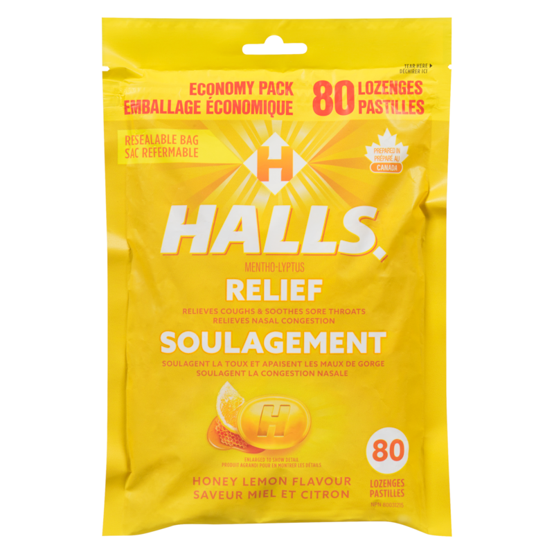 Lozenges Mentho-Lyptus Honey Lemon Flavour Economy Pack