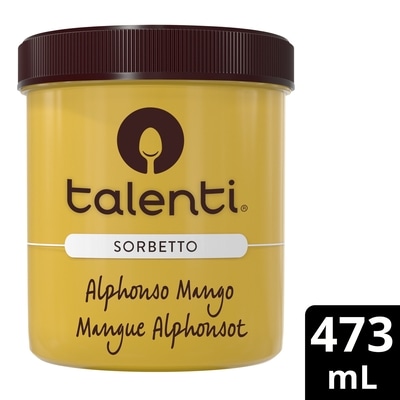 Talenti Sorbetto, Alphonso Mango 473 ml, $1.58/100ml