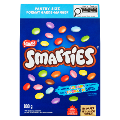 Nestlé Candy Coated Milk Chocolate Pantry Size 800 g, $2.25/100g